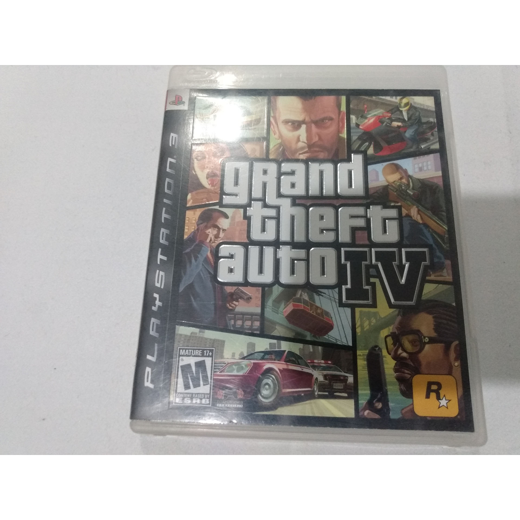 Grand Theft Auto IV GTA 4 - Playstation 3 Ps3