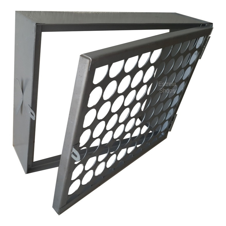 Porta Porta Abrigo Copasa Grade Proteção Hidrômetro 30X40, 40X50, 40X60 OU 50X60CM