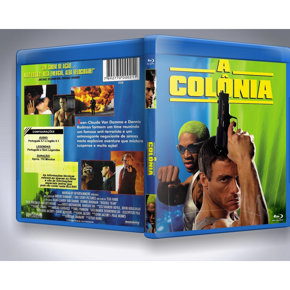 Blu-ray: A Colônia - Van Damme [PERSONALIZADO]