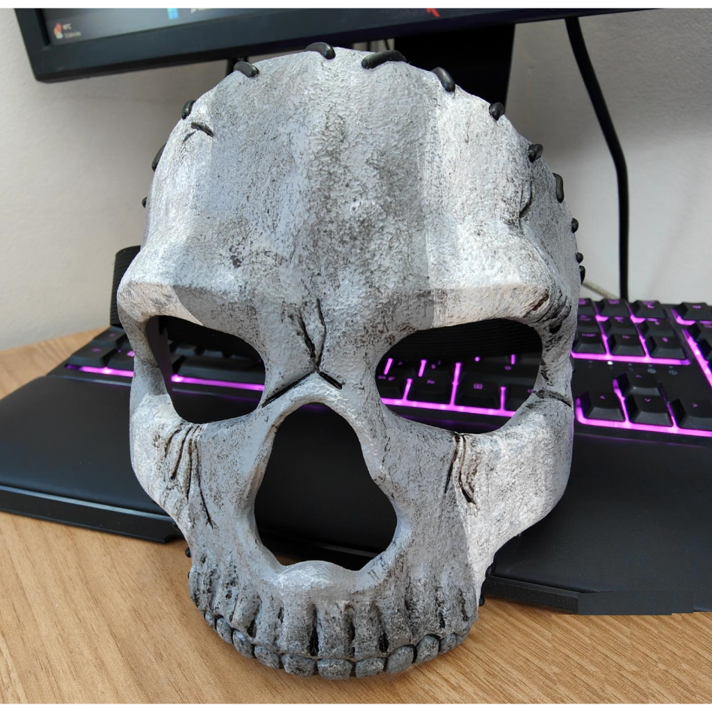 Máscara Ghost Mask Decorativa Cosplay