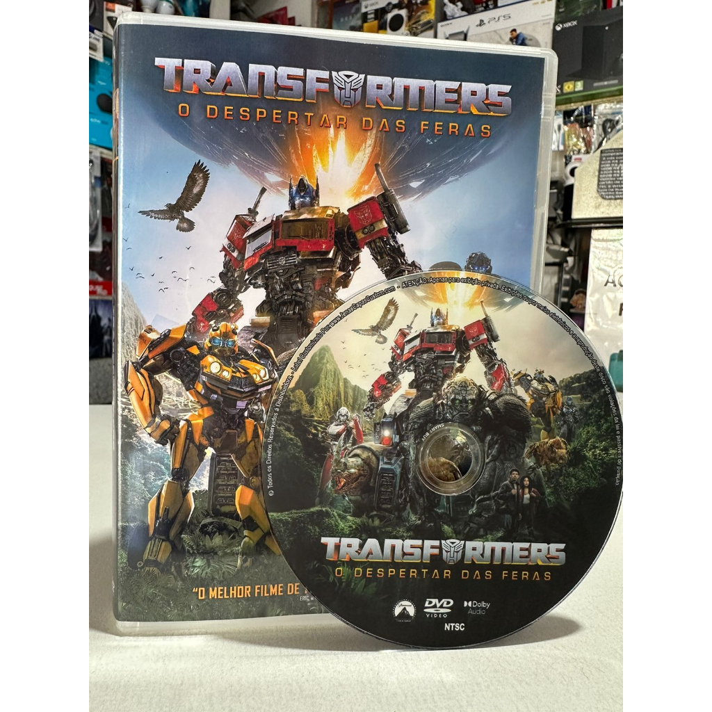 DVD Filme Transformers - O Despertar das Feras (2023) - Dublado e ...