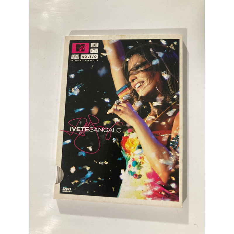 DVD: Ivete Sangalo MTV ao vivo | Shopee Brasil