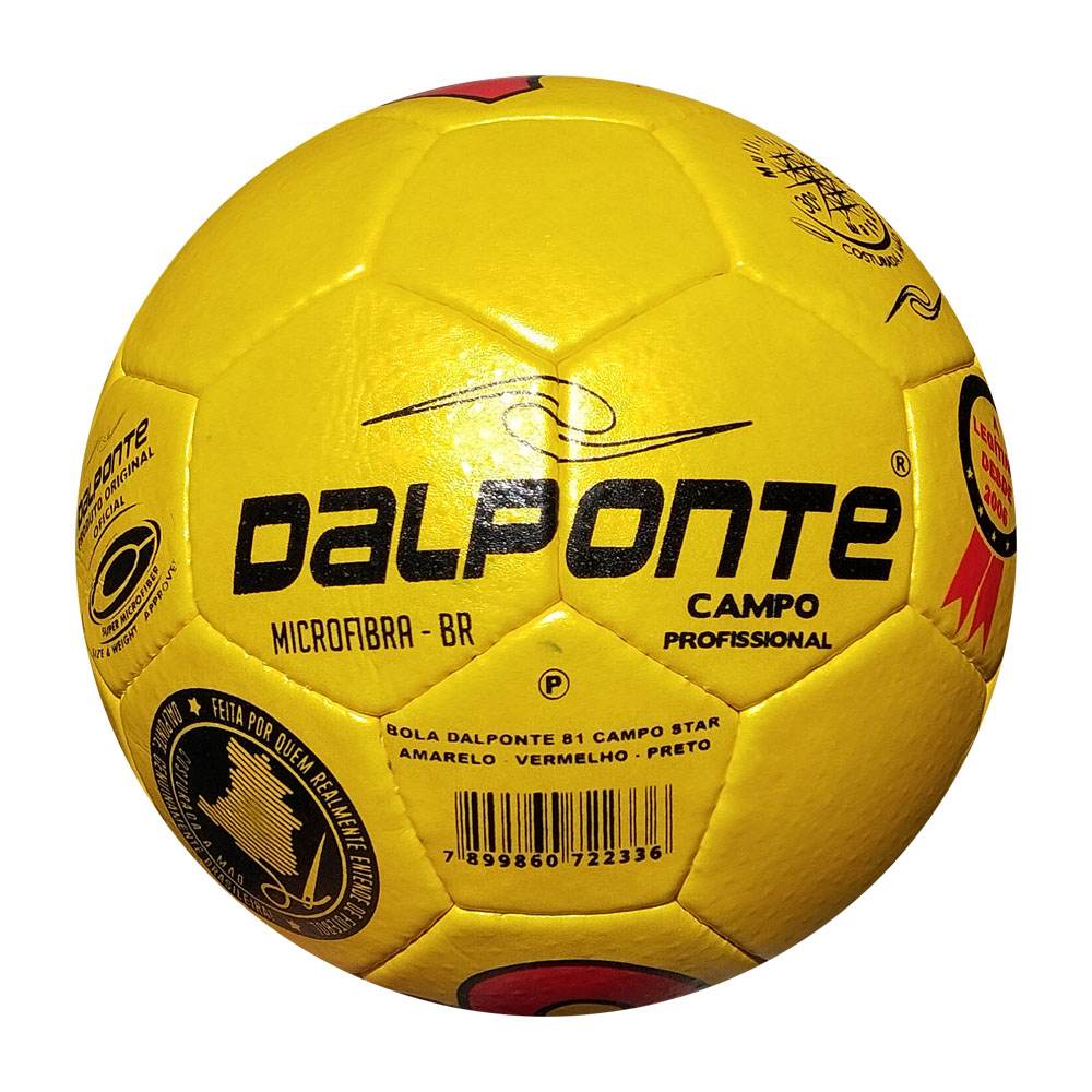 Bola Dalponte 81 Futebol Pentha Campo Amarela