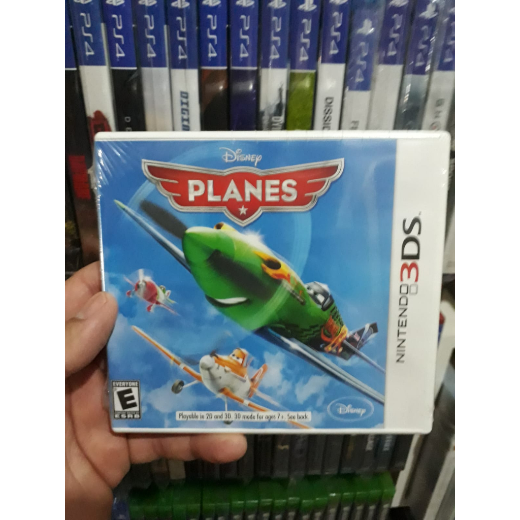 Jogo Midia Fisica Disney Planes Avioes para Nintendo 3DS em