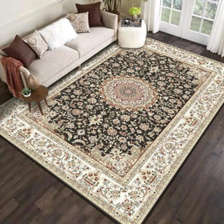Tapete Belga Exclusivo 2,00x2,30 Estampado Decorativo p/ Sala Antiderrapante
