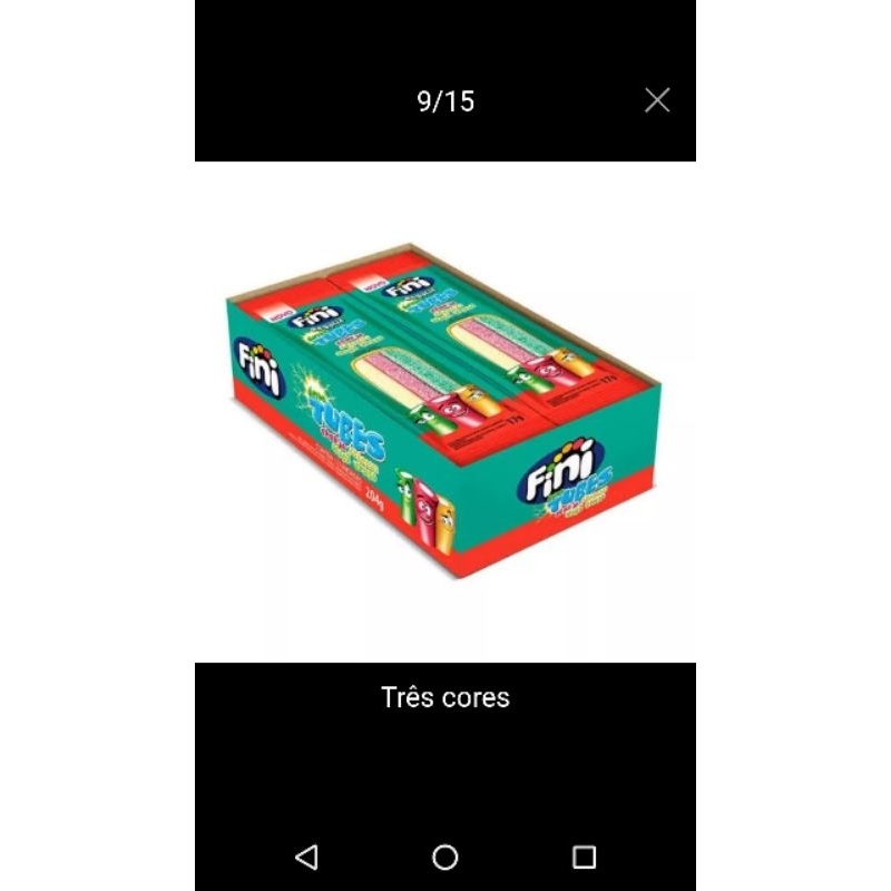 BALA FINI DISPLAY CAIXA COM 12 UNIDADES VARIOS SABORES | Shopee Brasil