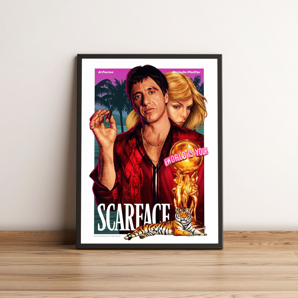 Quadro A3 Poster SCARFACE