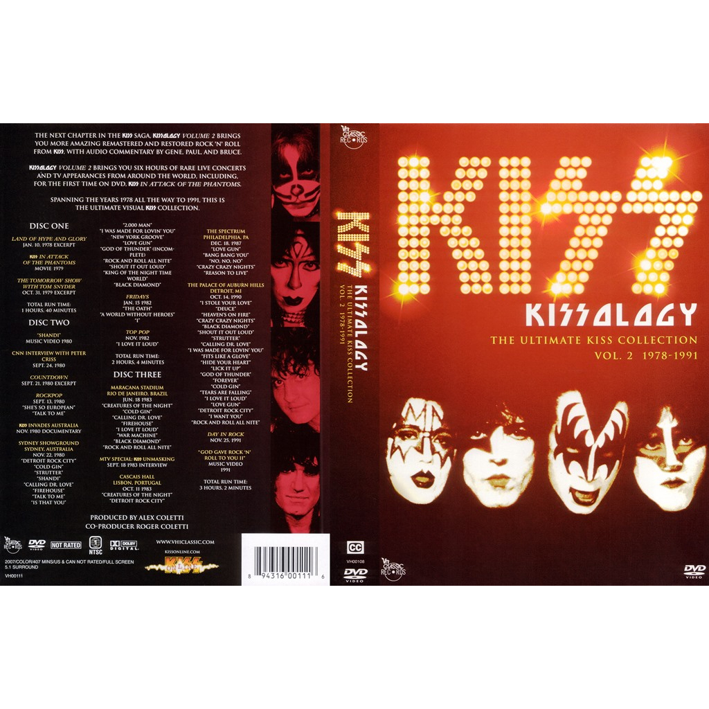 その他 KISSOLOGY VOL. 2 1978-1991 - K [DVD] [Import] bme6fzu Amazon.com: Kiss: Kissology Volume II 1978-1991 : KISS, Mark