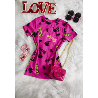 Vestido Barbie Love Adulto E Infantil