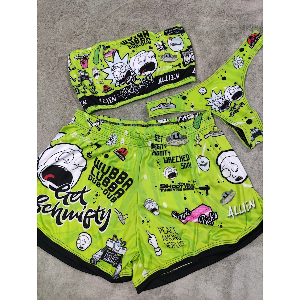 Rick Verde - Kit Allien | Shopee Brasil