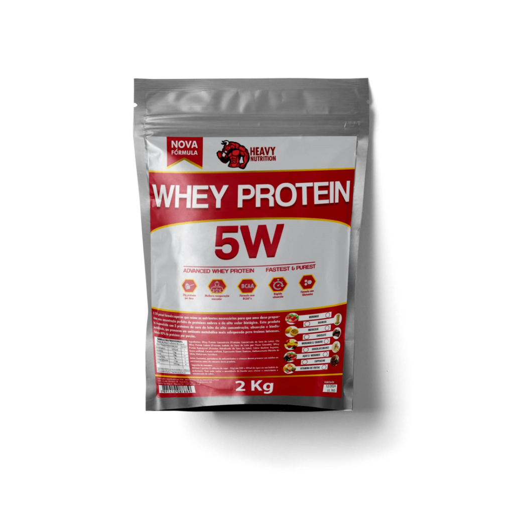 Whey Protein 2kg (Contem proteína isolada) – Sabores