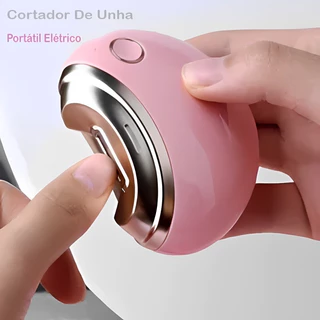 Cortador De Unhas Automático Para Uso Adulto/ Crianças/Bebê/Seguro e Não Machuca os Dedos Manicure Recarregável Usb