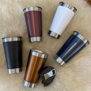 COPO TÉRMICO 473ML COM TAMPA E ABRIDOR garrafa caneca LÍQUIDO