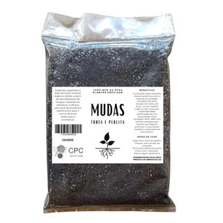 Substrato Preparado Para Mudas Com Turfa e Perlita 3 Litros