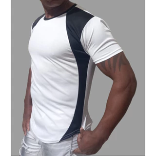 Camiseta Manga Curta Fitness Academia Crossfit Musculação