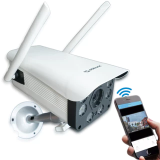 Câmera Ip Wifi Externa 2 Antenas Prova d 