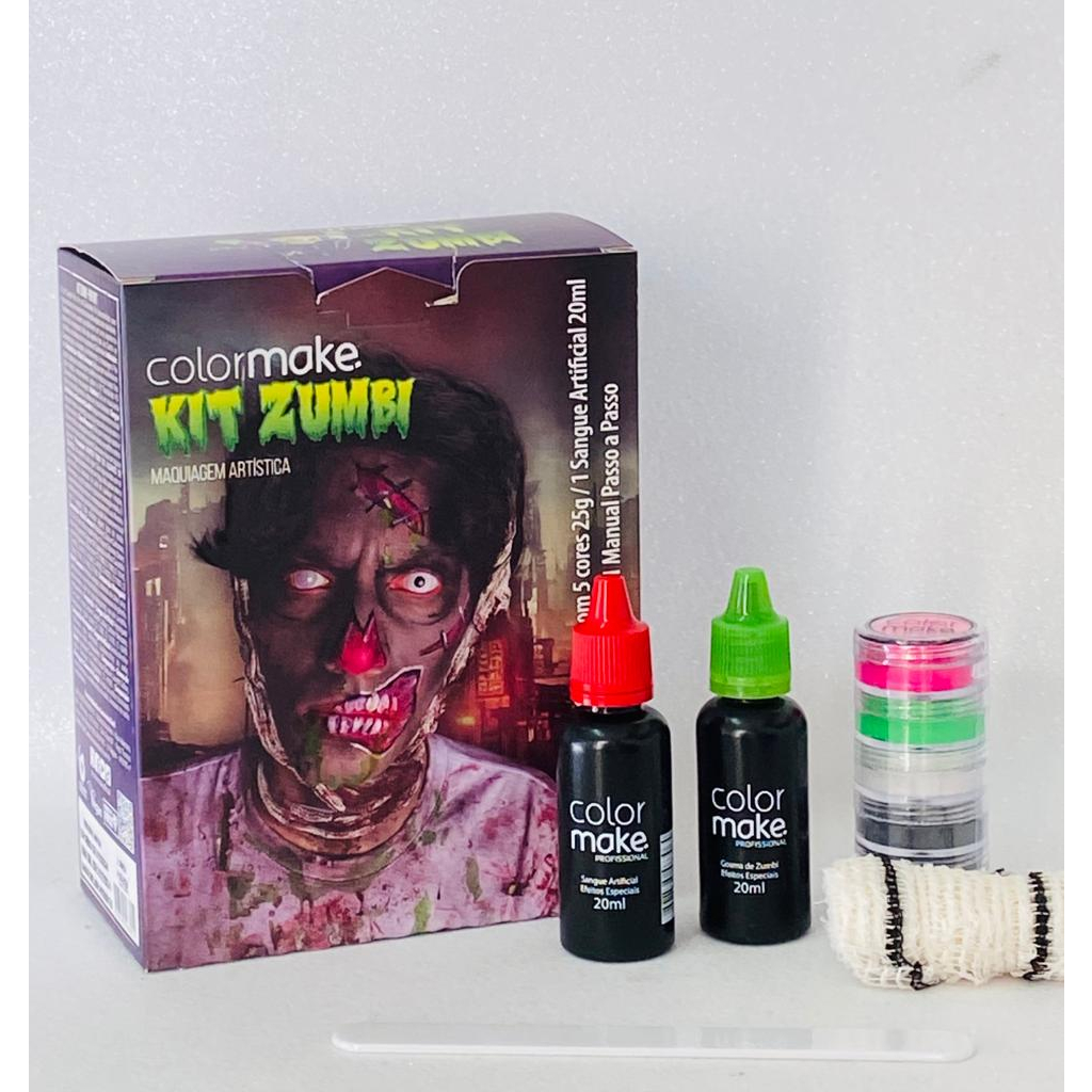 Kit Zumbi de Maquiagem Artistica Colormake