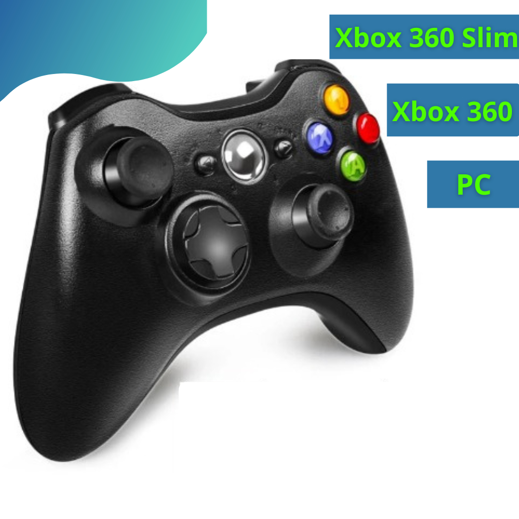Controle Xbox 360 Sem Fio Wirelles Joystick PC Xbox Slim