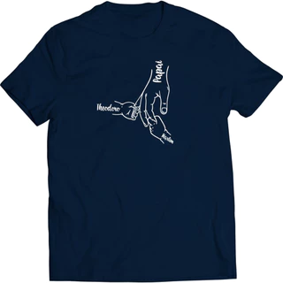 Camiseta Personalizada Dia dos Pais - Pai e Filhos 2 Nomes 100% Algodão Tamanho P ao G3