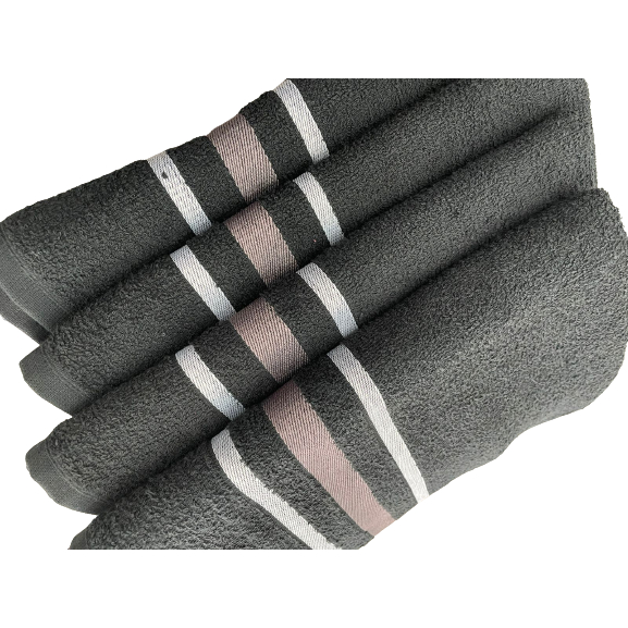 KIT 5 Toalhas de Banho Preta