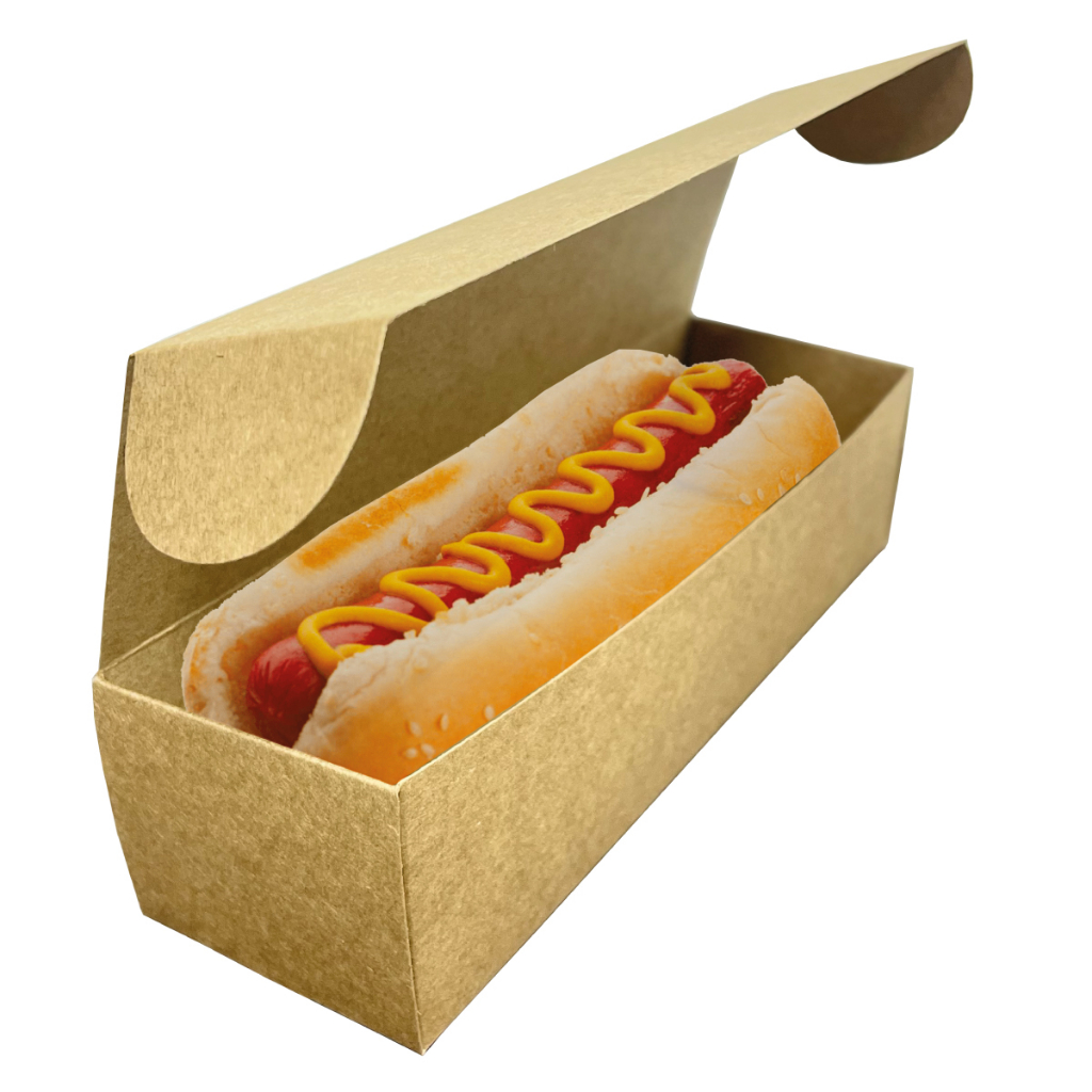 Embalagem para Hot Dog G – 23,5 x 9 x 7 cm – 100 Unidades – Villas