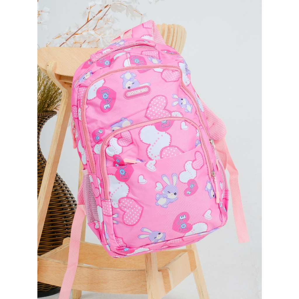 Mochila grande Nylon impermeável escolar faculdade femenina unisexy