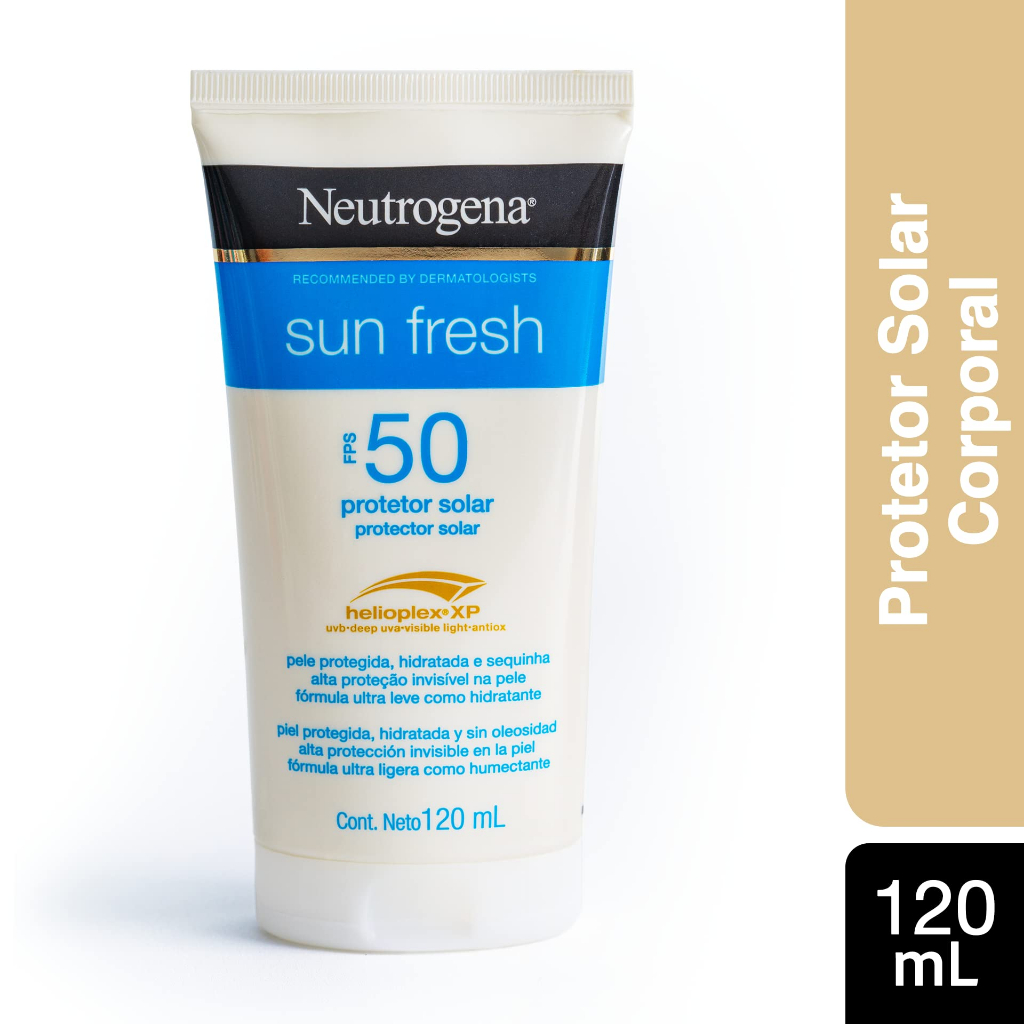 Neutrogena Sun Fresh FPS50 - Protetor Solar 120ml | Shopee Brasil
