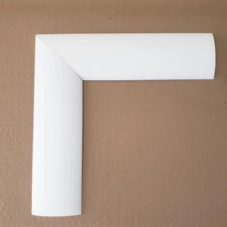 3 metros de Moldura em XPS p/ guarnição de portas e janelas 6,5cm de largura friso rodameio boiserie cantoneira ñ gesso eva madeira pvc xps4mo65