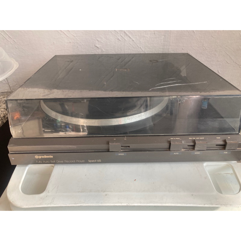 Toca Discos Gradiente Spect 65, relíquia vintage (no estado) | Shopee ...