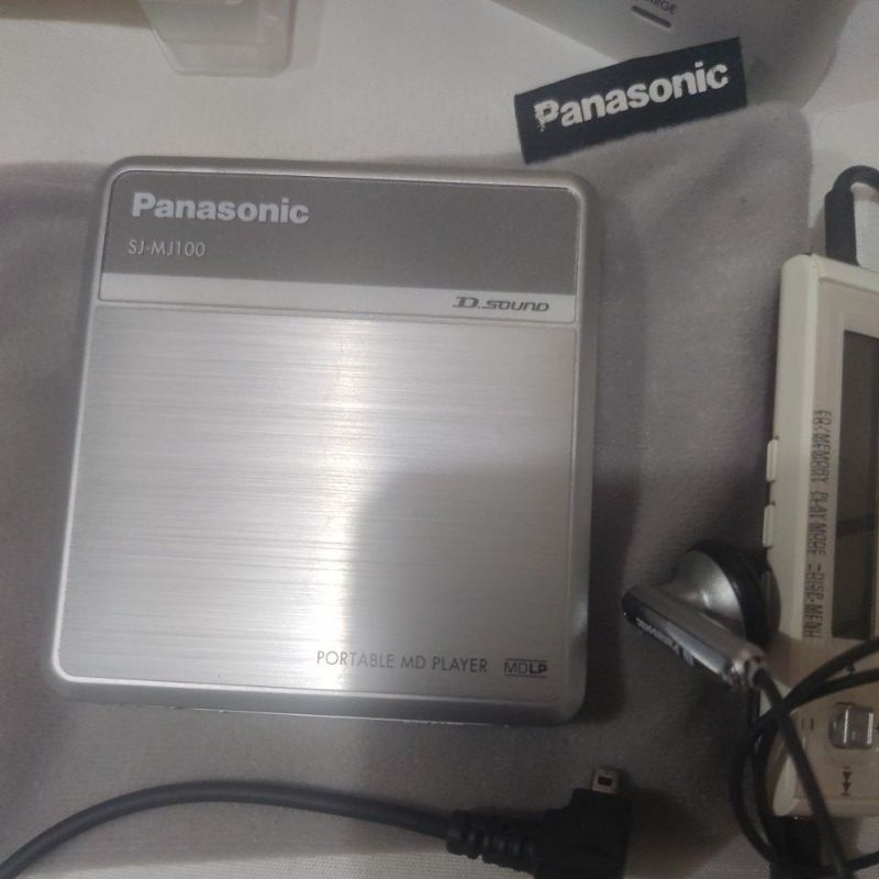 豪華で新しい MD Panasonic Brasil Shopee | SJ-MJ100 ポータブルプレーヤー