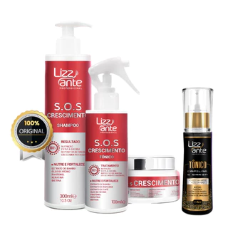 KIT SOS Crescimento e Tonico For Men Crescimento Acelerado Antiqueda Combate Calvicie Anticaspa Fortalecimento Capilar Preenchimento de Falhas em Oferta na Shopee