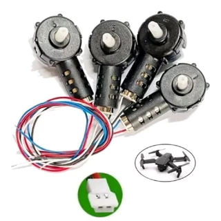 Rch Partes Kit 4 Motores Peças Reposição Reparo Drone E88 Pro Tang1 Ponta Completa.