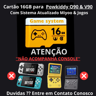 Video GameBoy Powkiddy RGB20 64GB Atualizado com Jogos em Português PT-BR  PSP/PS1/N64/SNES/NintendoDS e muito mais