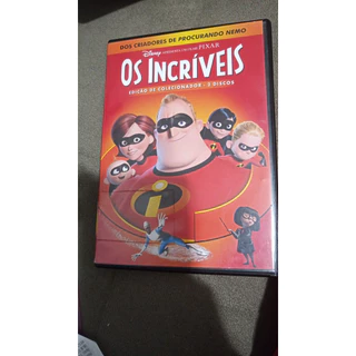 DVD Os incriveis Disney duplo