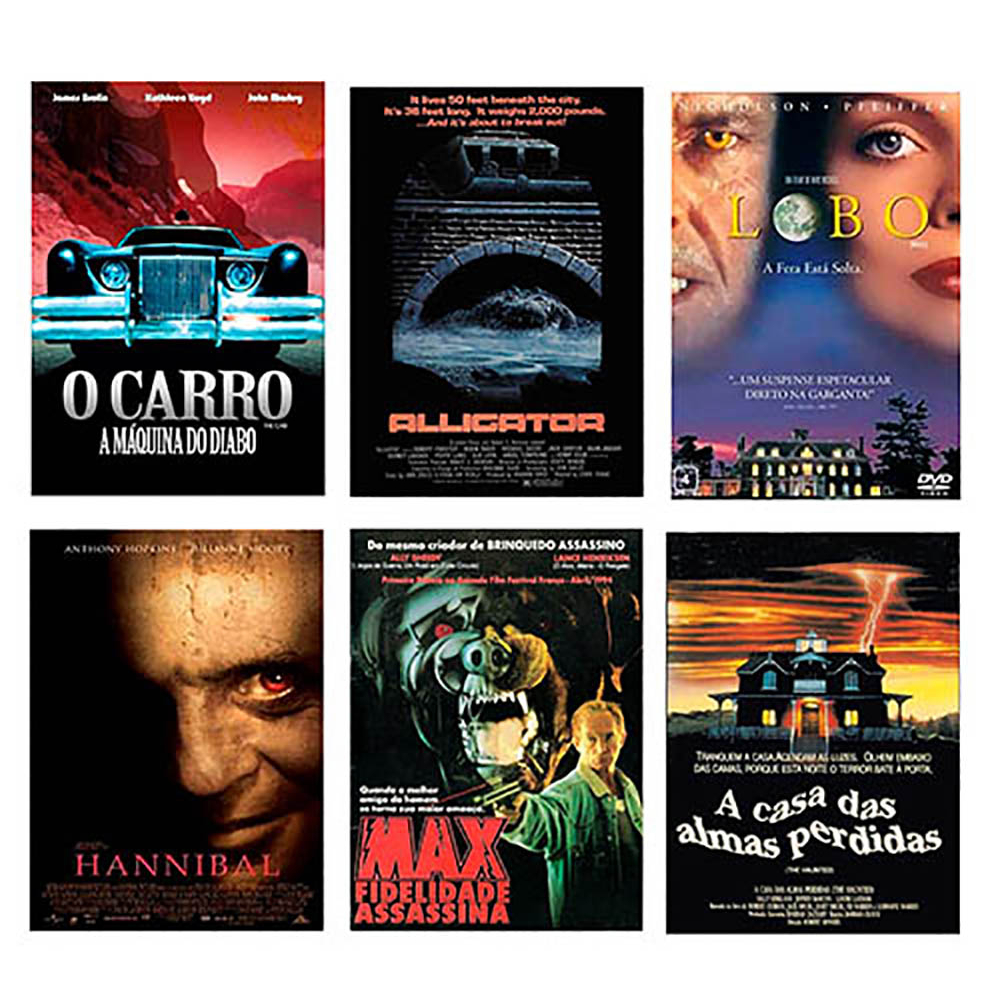 Filmes Antigos De Terror - Coleção 04 (29 Filmes) | Shopee Brasil