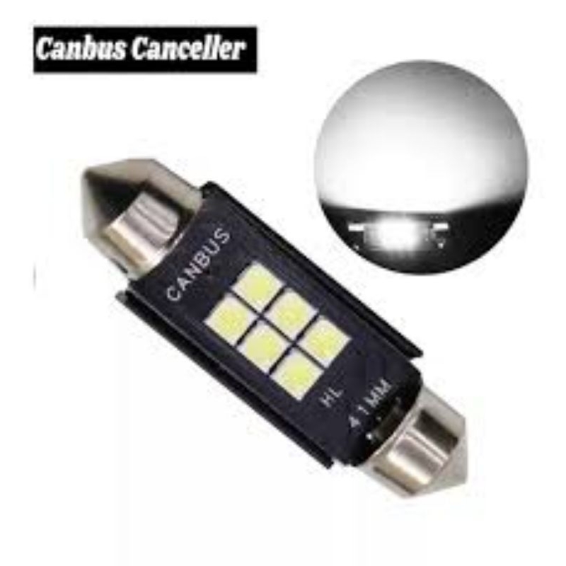 Kit Led Torpedo canbus canceller 6000k 10w 31-36-39-41mm