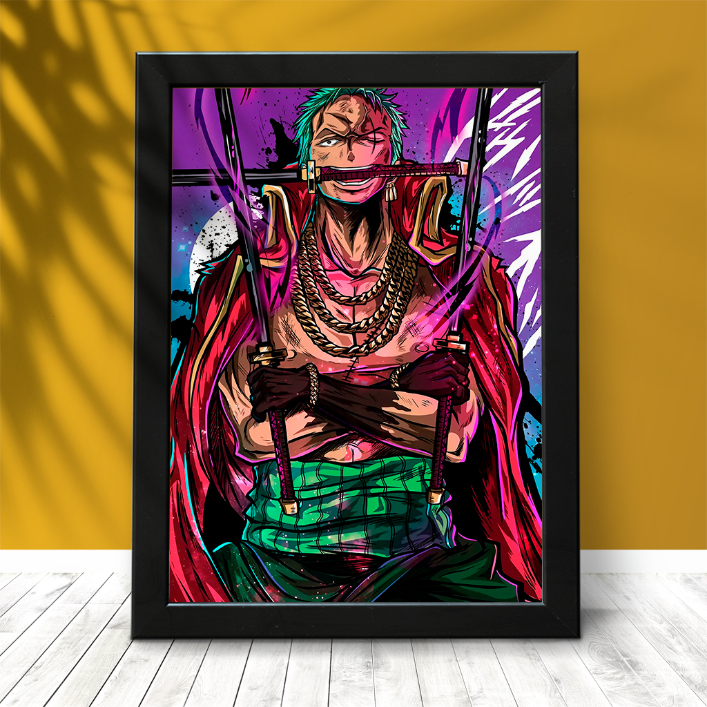 Quadro Decorativo One Piece - Luffy