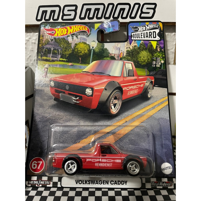 Hot Wheels Premium Boulevard 2023 - Volkswagen Caddy Porsche