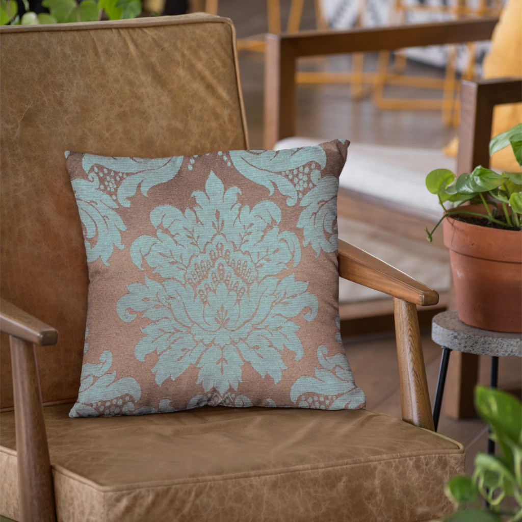 Capa de Almofada Decorativa Jacquard 45cm X 45cm