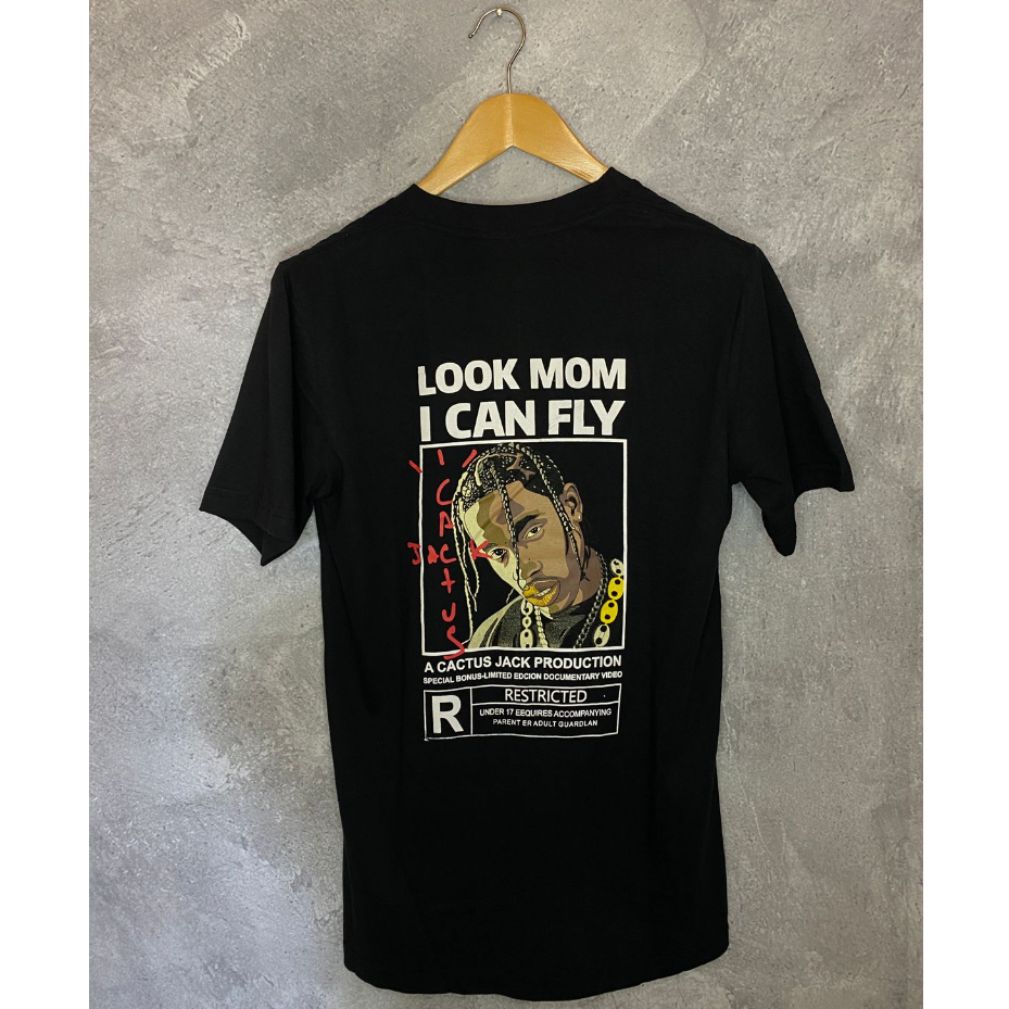 Camiseta Travis Scott da Cactus Jack Lançamento Unissex