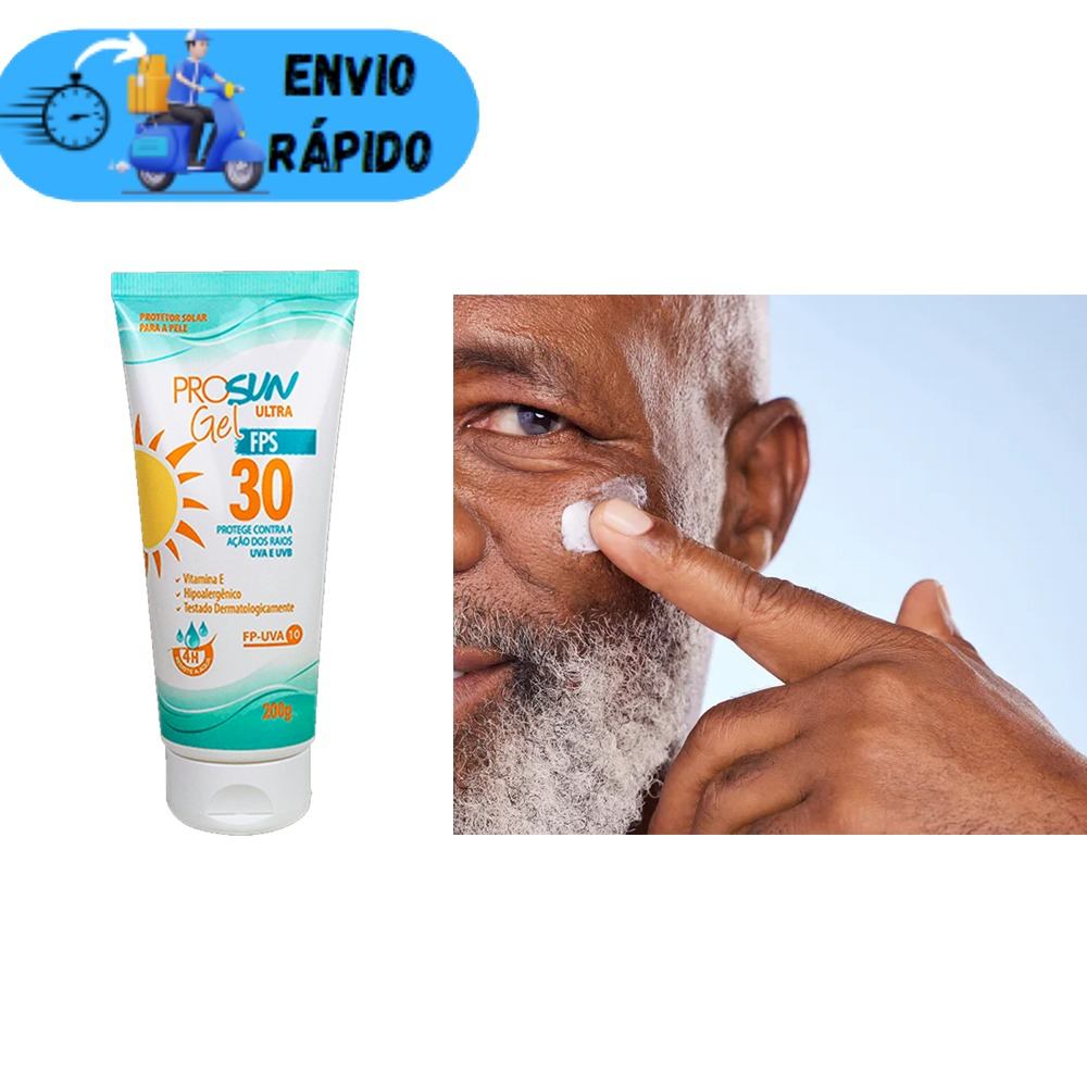 PROTETOR SOLAR ULTRA GEL PARA PELES SENSÍVEIS E OLEOSAS PARA LAZER E ...