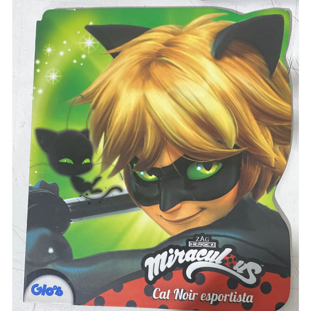 Boneco Miraculous Cat Noir Articulado Grande 56cm + Brinde