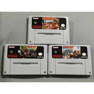 Donkey kong Country 1/2/3 P/SNES/SfC Gravando Aproveite!!!