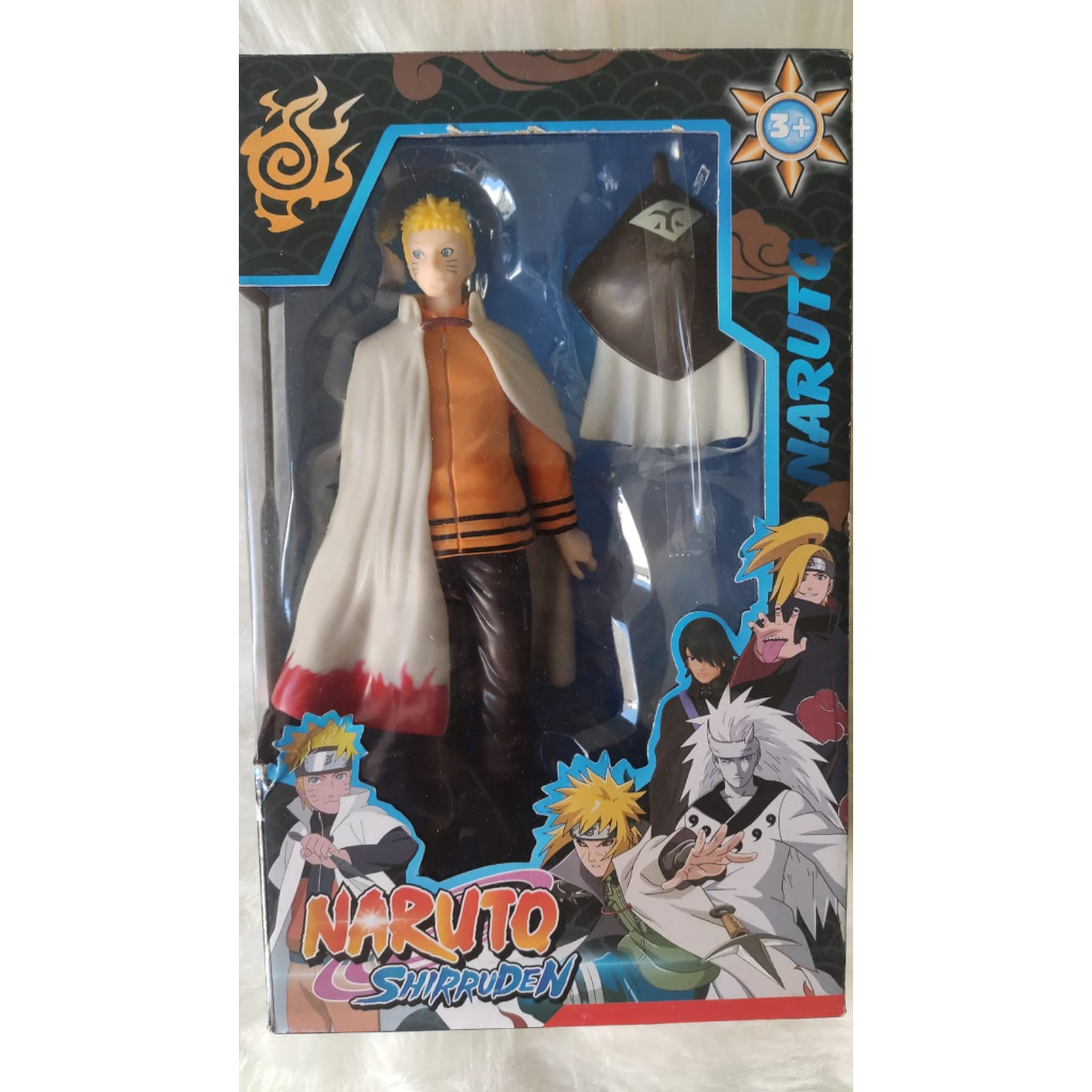 Boneco Naruto Hokage