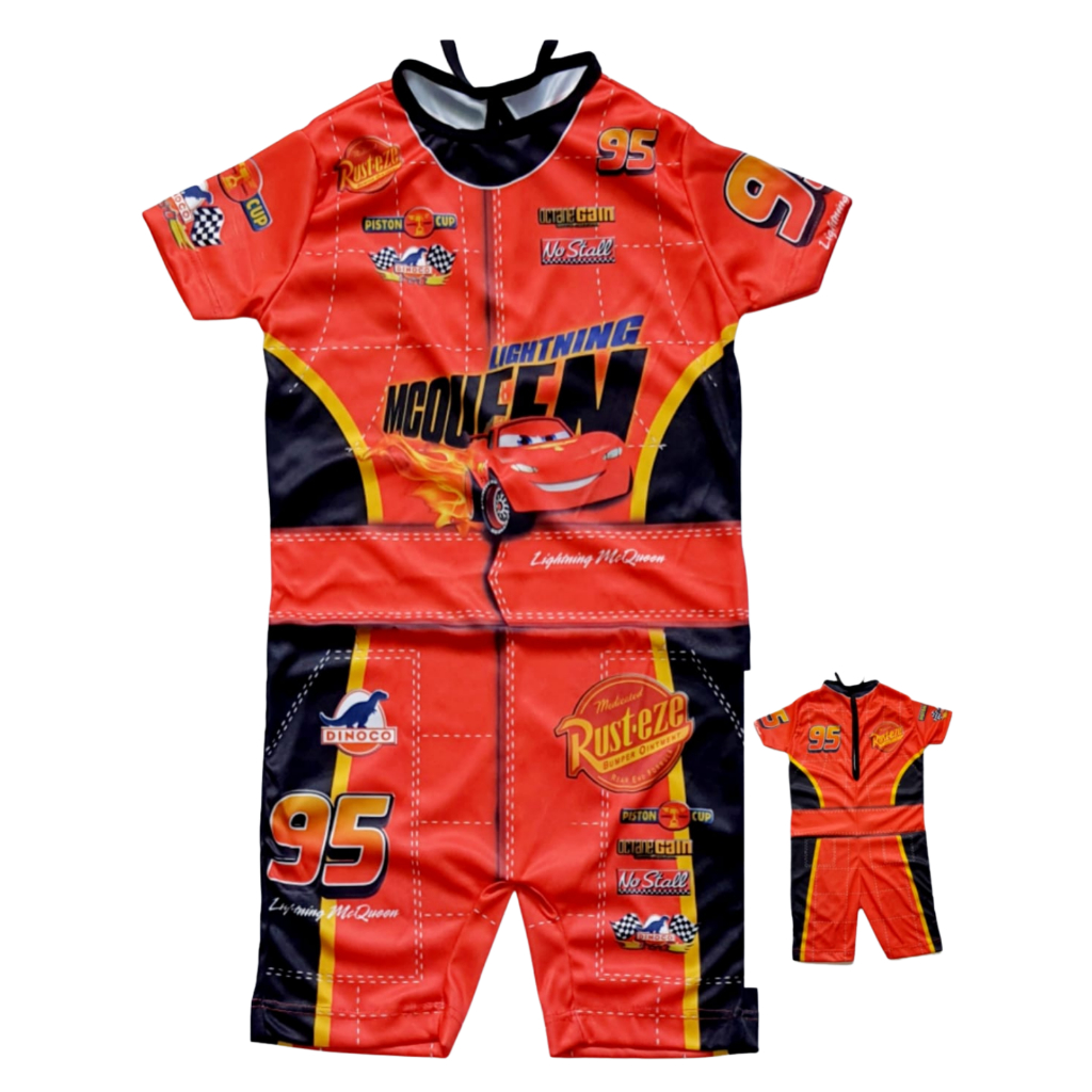 Fantasia Infantil Relâmpago McQueen Roupa Carros | Shopee Brasil