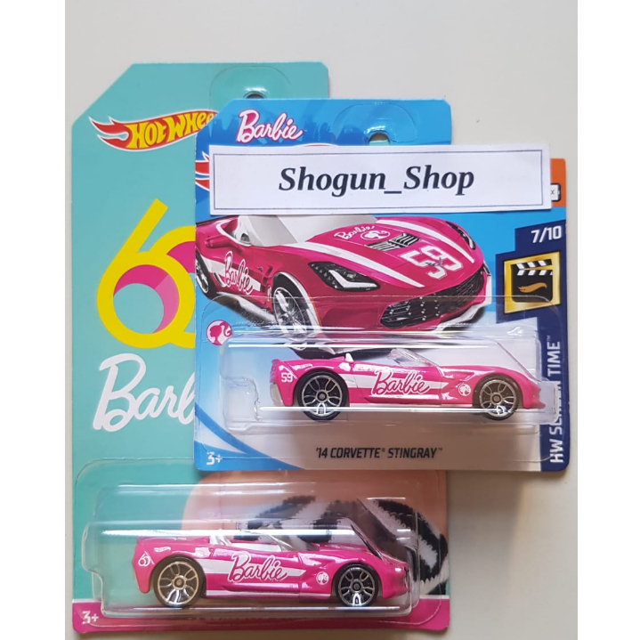 Hot wheels barbie sales 14 corvette stingray