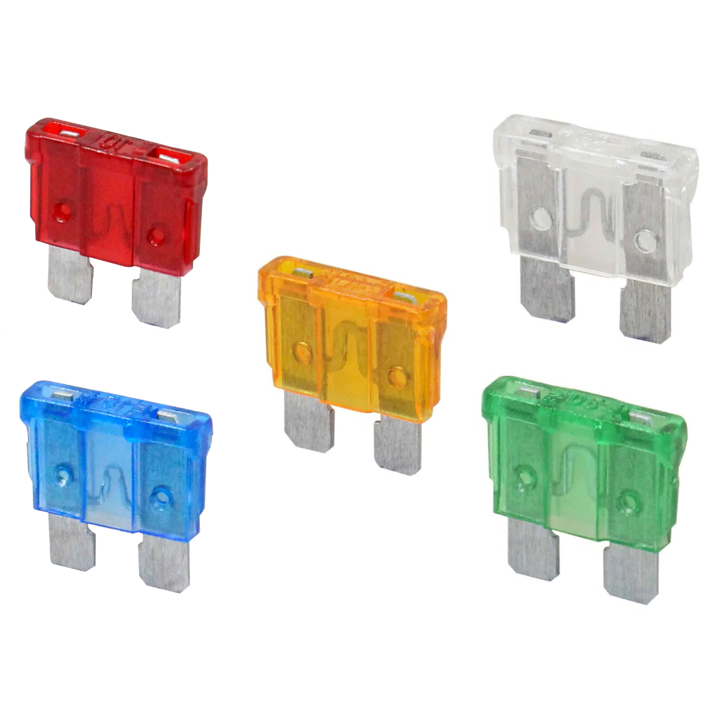 Kit 10 Fusível Lamina Automotivo 10A 15A 20A 25A 30A Amperes