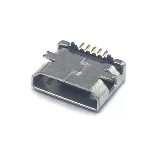 Dc Jack Conector Micro Usb V8 5 Pinos Tablet, Celulares, Caixa de Som, JBL (Replica) Kit com 10 Unidades