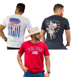 KIT 3 PEÇAS CAMISETA COUNTRY MULADEIROS FRETE GRÁTIS 100% ALGODÃO