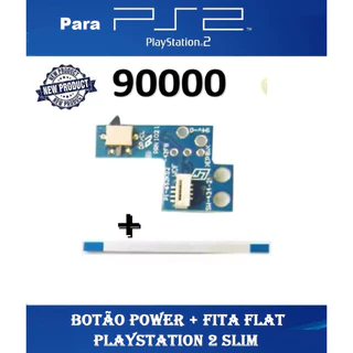Power Com Flat + Cooler Ps2 + Flat Leitor Ps3 Super Slim